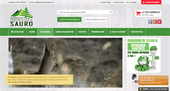 Desktop Screenshot of erboristeriasauro.it